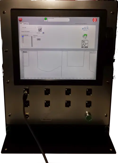 Laser Vibrometer hardware setup