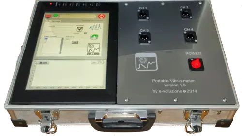 Laser Vibrometer software interface